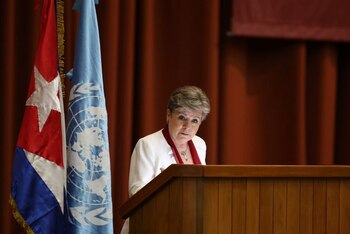 La secretaria ejecutiva de la