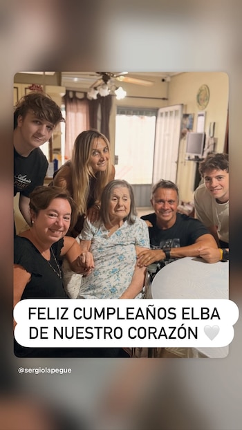Elba Lapegüe, de 90 años