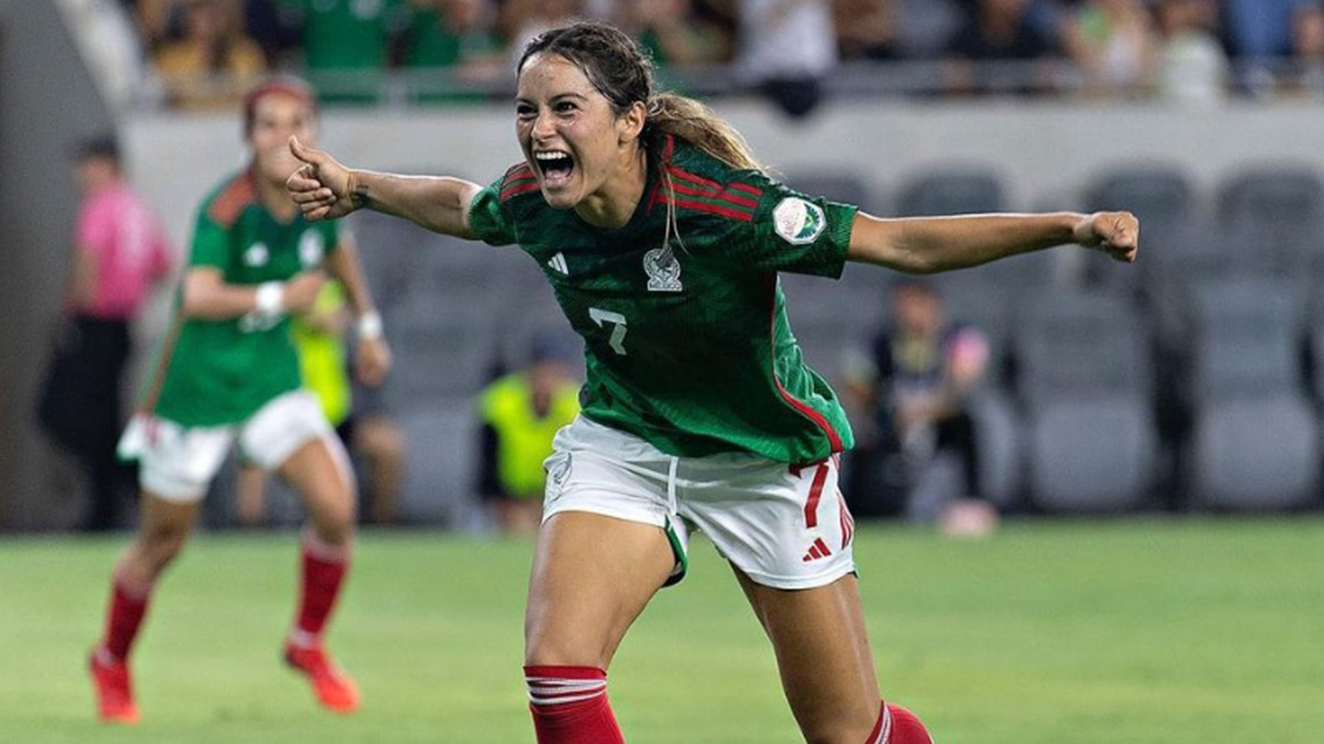 Scarlett Camberos volverá a defender los colores de la selección mexicana.
Foto:
Instagram/ @scarlett_camberos