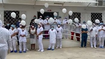 Enfermera jefe del hospital San