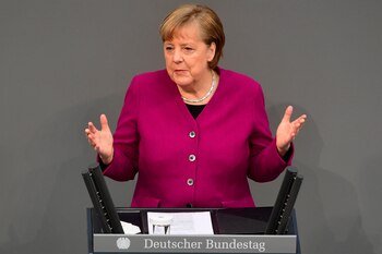 La canciller alemana, Angela Merkel,