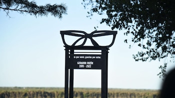 La escultura representa los simbólicos