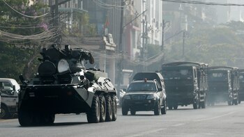 Los birmanos salieron de nuevo