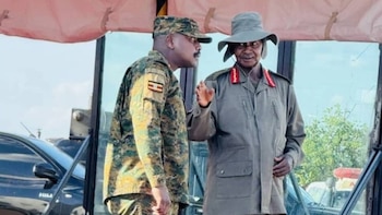 El jefe del Ejército ugandés