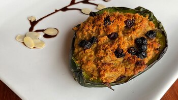 Este postre es delicioso pero