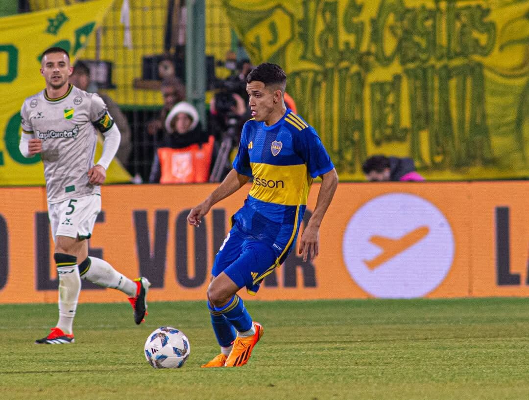 El día que Gorosito debutó frente a Defensa y Justicia