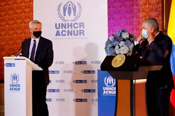 El presidente de Colombia, Iván