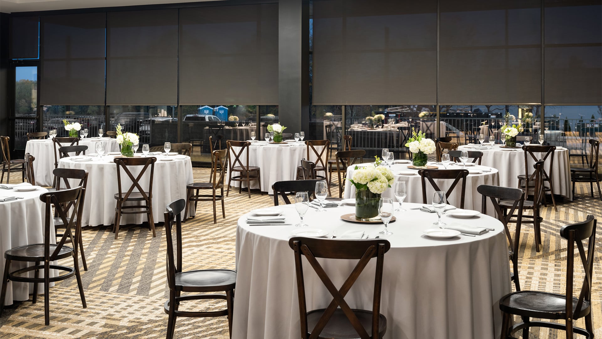 El salón comedor del Hotel Origin Kansas City, donde se hospedará la Selección durante la Copa del Mundo