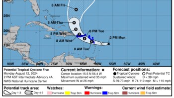 Una nueva depresión tropical amenaza