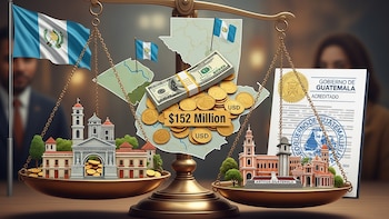 El Gobierno de Guatemala acreditó 152 millones de dólares a las municipalidades del país por concepto de impuestos y aportes