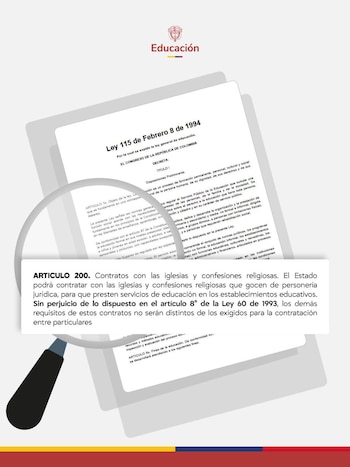 Morales citó la Ley 115 de 1994 y el Decreto 1851 de 2015 para sostener que la colaboración con iglesias en estrategias pedagógicas ya existe en la normativa - crédito Viviane Morales/X