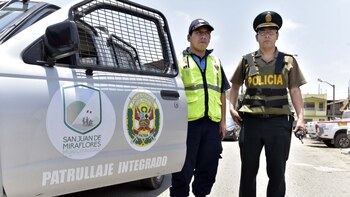 Patrullaje integrado con los municipios.