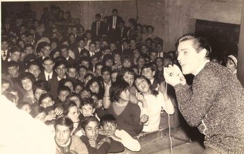 Johnny Tedesco en una de