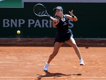 La tenista colombiana logró su mejor actuación histórica en Roland Garros al igualar la tercera ronda que alcanzó en Wimbledon 2021 - crédito Teresa Suárez/EPA/EFE