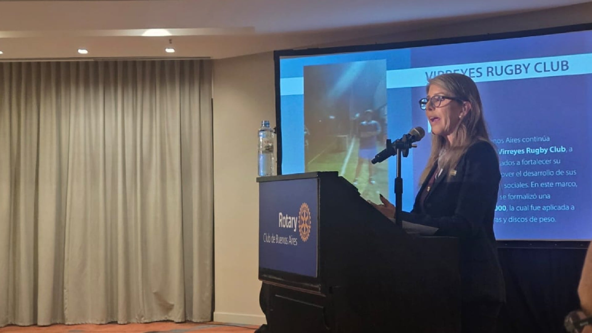 Durante su exposición, la jueza federal abordó también temas como la corrupción, el narcotráfico y la situación actual del sistema judicial