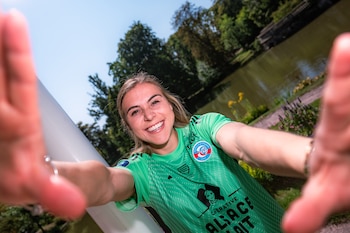 La portera colombiana fue presentada