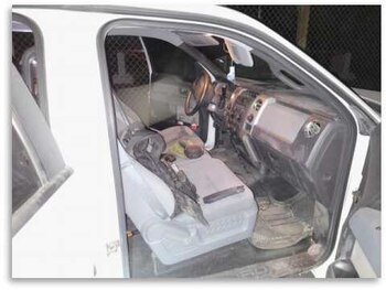 Armas aseguradas por la Guardia