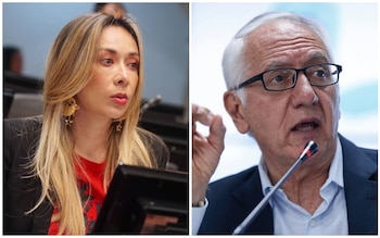 La representante Katherine Miranda le