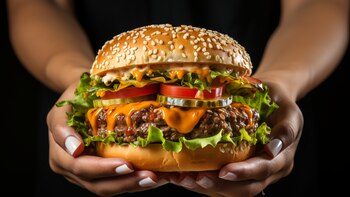 Una reconocida cadena de hamburguesas