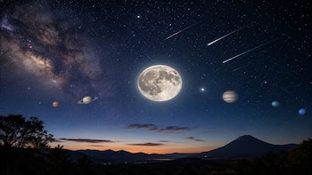 Fenómenos astronómicos en julio 2026: estas son las fechas de la Luna de Ciervo y lluvias de meteoros en México