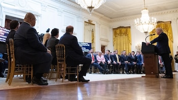 Trump exige a los republicanos que incorporen a Irán al nuevo proyecto de ley de sanciones contra Rusia