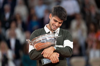 El tenista español Carlos Alcaraz