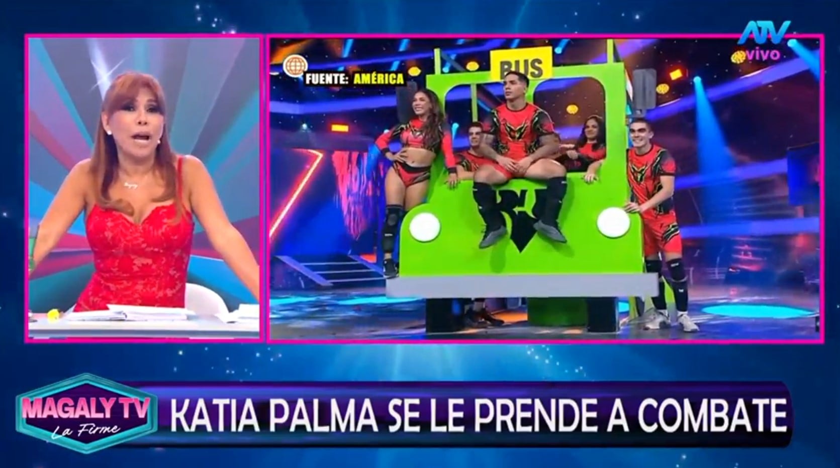 Magaly Medina lanza advertencia a Katia Palma antes del regreso de Combate: “Todavía la competencia ni se ha prendido”. Captura: Magaly TV La Firme.