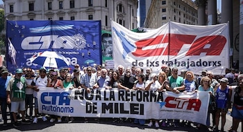 La marcha del 18 de