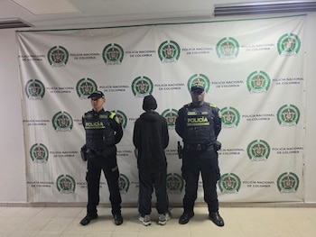 La Policía Metropolitana de Bogotá capturó en Galerías al presunto agresor de un hombre de 61 años atacado con arma cortopunzante en Teusaquillo - crédito Policía Bogotá