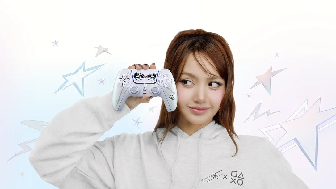 PlayStation anunció una versión especial y limitada de su control DualSense creada junto a Lisa, integrante de Blackpink. (PlayStation)