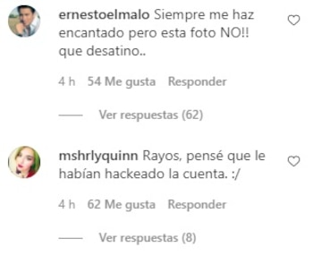 Su publicación recibió más de