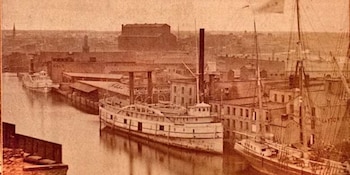 El vapor Lac La Belle