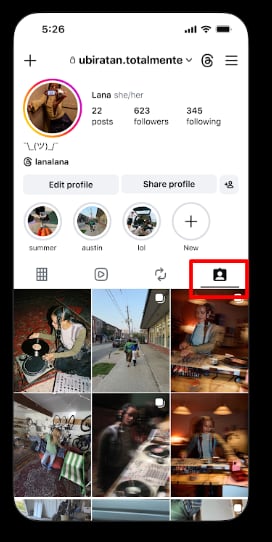 Instagram te dejará publicar las fotos en las que has sido etiquetado por amigos o marcas. (Instagram)