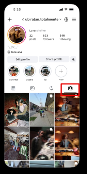 Instagram te dejará publicar las fotos en las que has sido etiquetado por amigos o marcas. (Instagram)