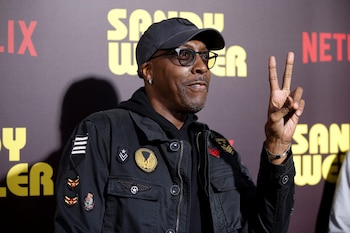 Samuel L. Jackson, entonces actor joven en Un príncipe en Nueva York, fue elogiado durante el rodaje por su potencial y talento (REUTERS/Danny Moloshok)