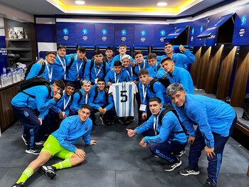 Los compañeros del Sub 17