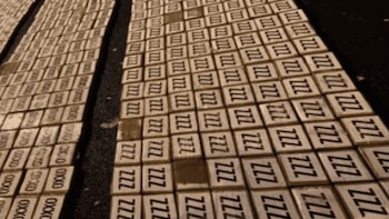 Los 950 kilos de droga confiscados