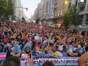 28-06-2021 Manifestación del Orgullo Crírtico de Madrid a 28 de junio de 2021.
SOCIEDAD