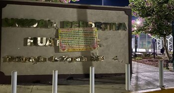 Manta encontrada en un edificio