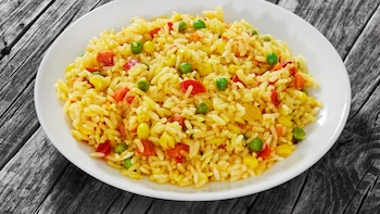 Receta de arroz a la jardinera