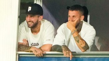 Lucas Benedetto junto al Pipa