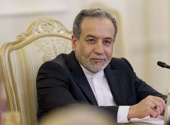 El canciller iraní Abbas Araghchi