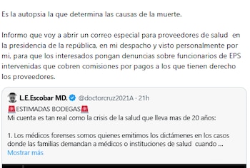 Petro señaló que se abrirá