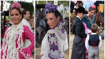 De Lourdes Montes y Fran Rivera, a Anabel Pantoja y Jessica Bueno. Lluvia de vips en el primer día de la Feria de abril