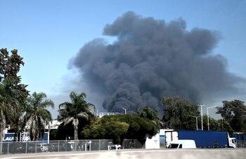 Incendio en Francisco Álvarez
