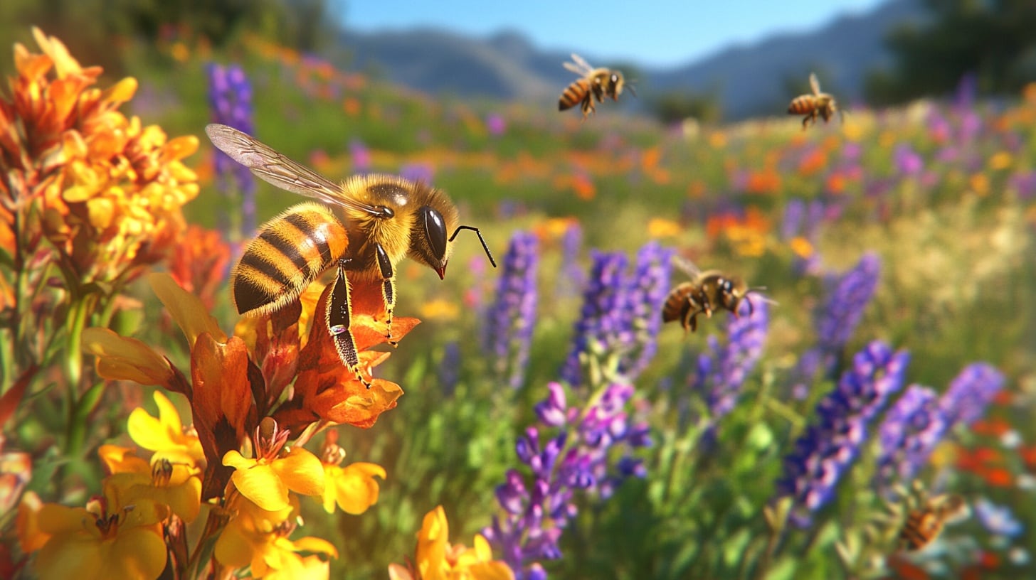 Las redes neuronales convolucionales alcanzaron precisiones de entre el 93 % y el 97 % en la detección acústica de abejorros y abejas melíferas - (Imagen Ilustrativa Infobae)
