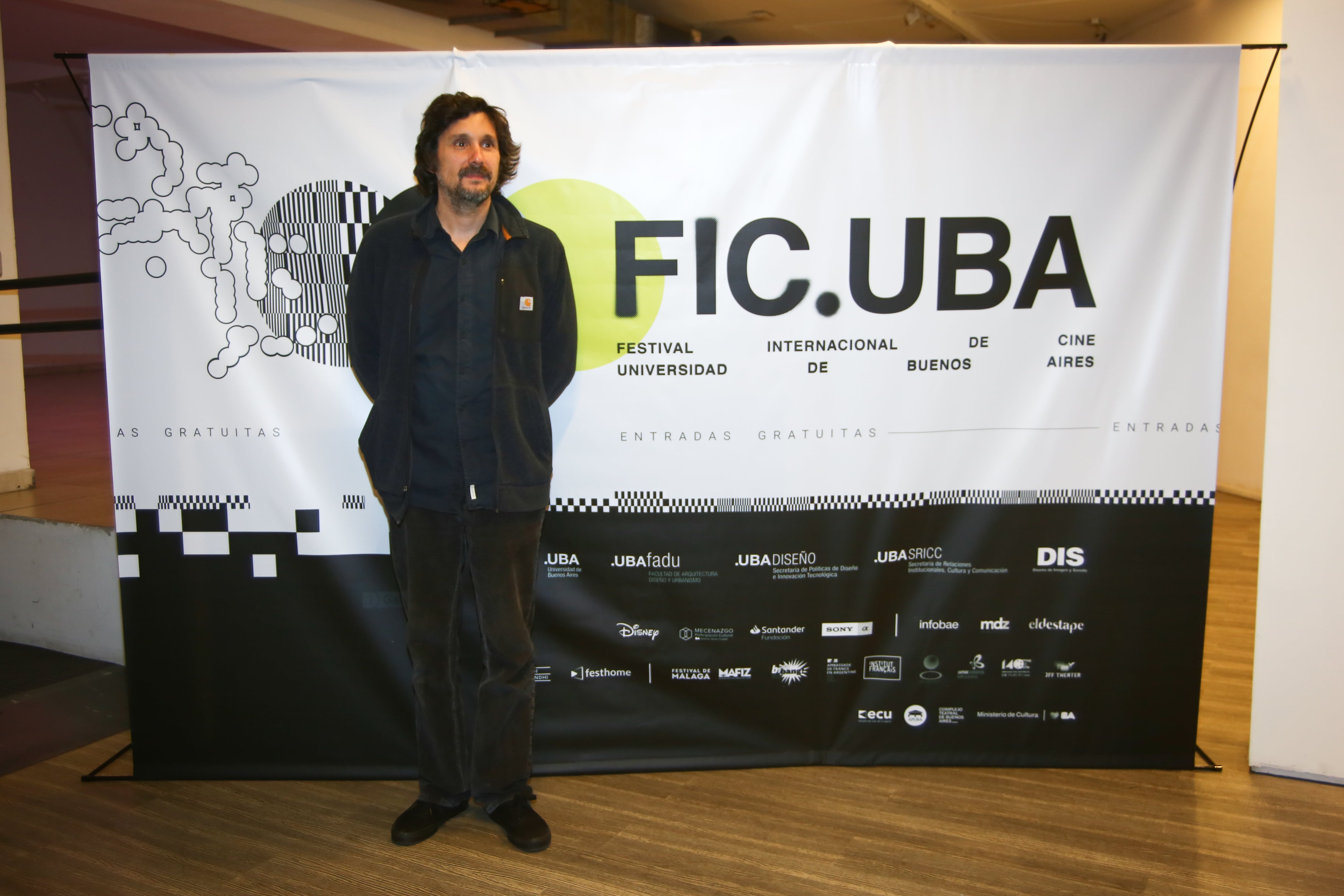 Lisandro Alonso, director de ´La libertad doble´, película de la apertura del Festival Internacional de Cine de la Universidad de Buenos Aires edición 2026