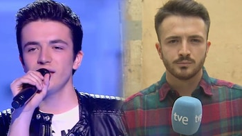 Javier Erro, en 'La Voz