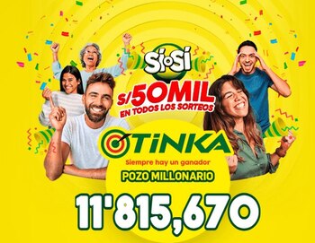 Sorteo de la Tinka del
