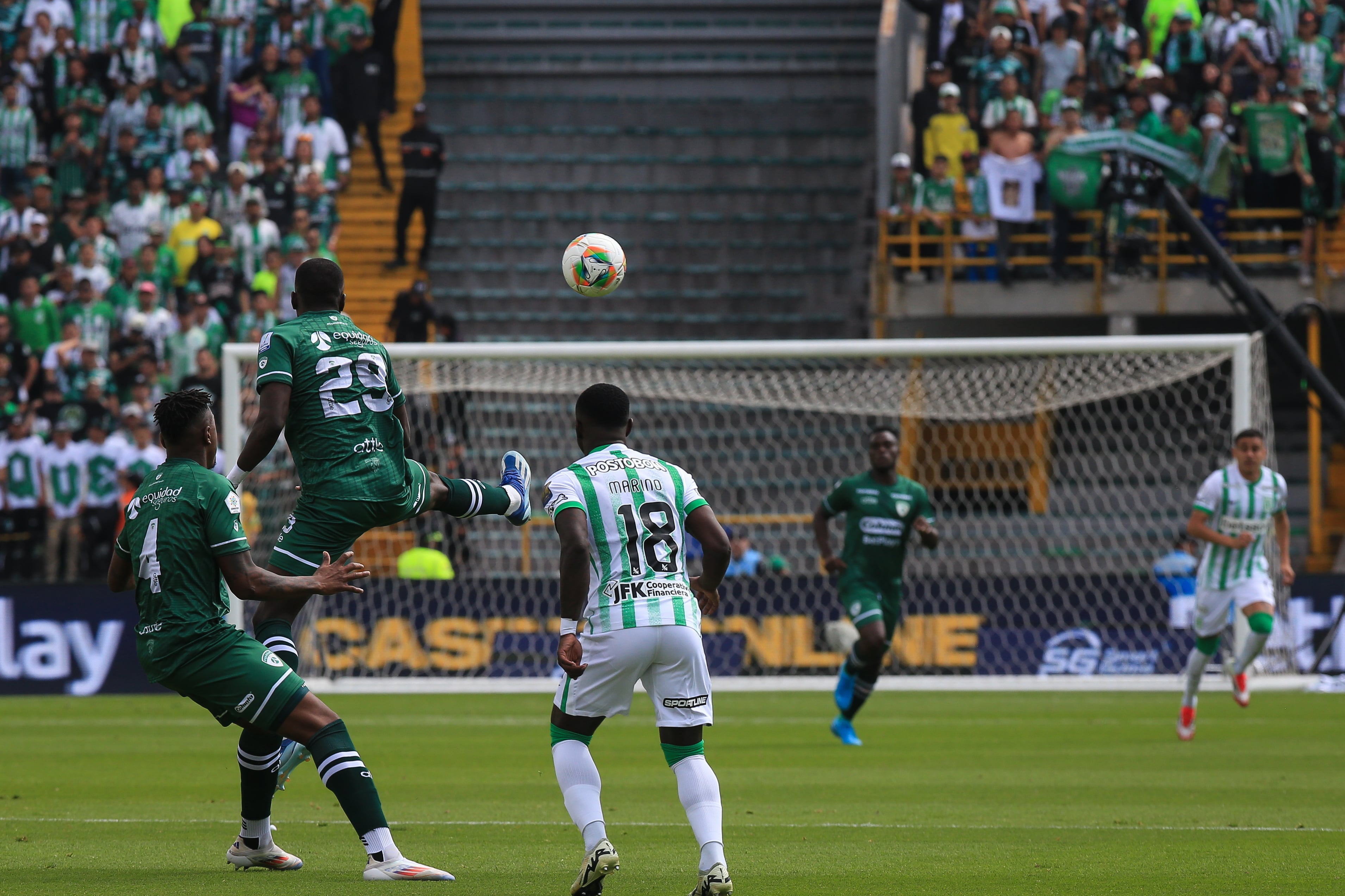 Atlético Nacional tenía todo listo para volver a jugar en el estadio El Campín ante Águilas Doradas por la fecha 19 de la Liga BetPlay - crédito Colprensa